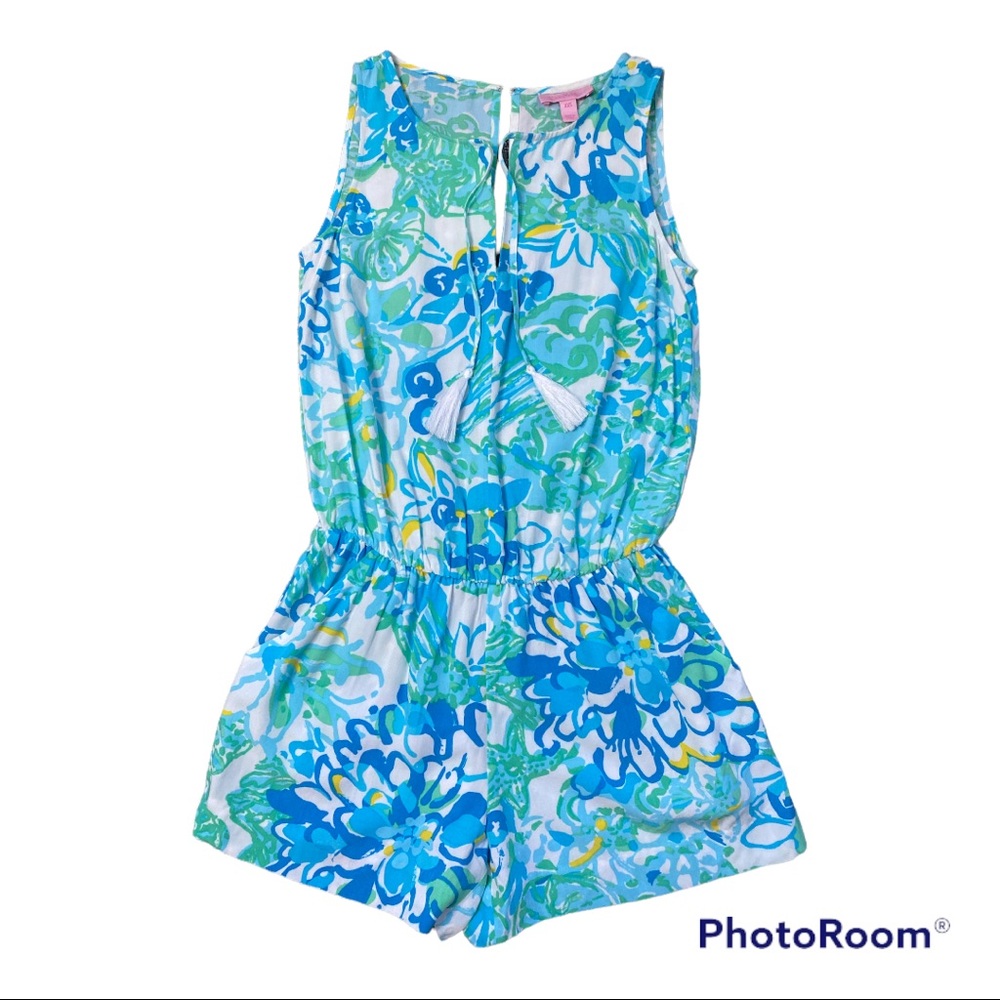 Lilly Pulitzer Tybee “In A Pinch” Romper Sz XXS